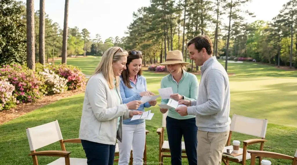 Augusta Masters Fantasy Names