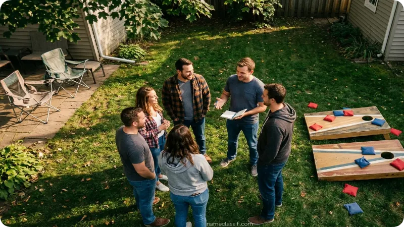Backyard Cornhole Team Names