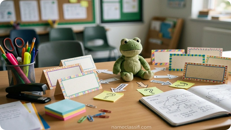 Choose Classroom Frog Name