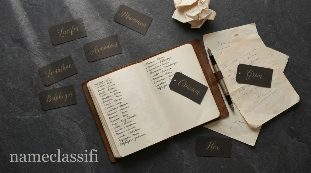 Choose Seven Deadly Sins Name