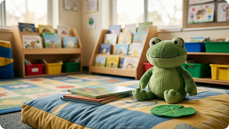 Cute Frog Classroom Mascot