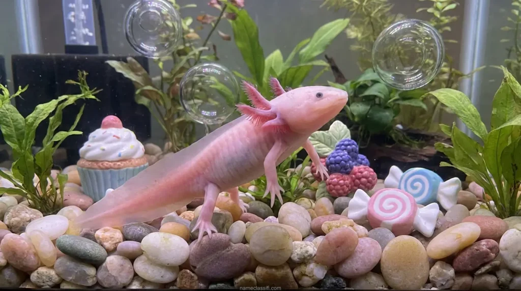 Cute Pink Axolotl Names