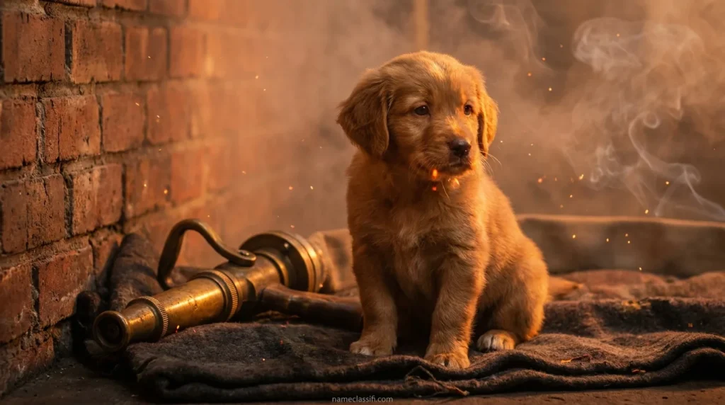 Fire Themed Puppy Names