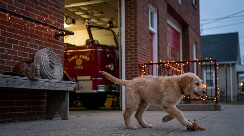 Firefighter Puppy Names Picks