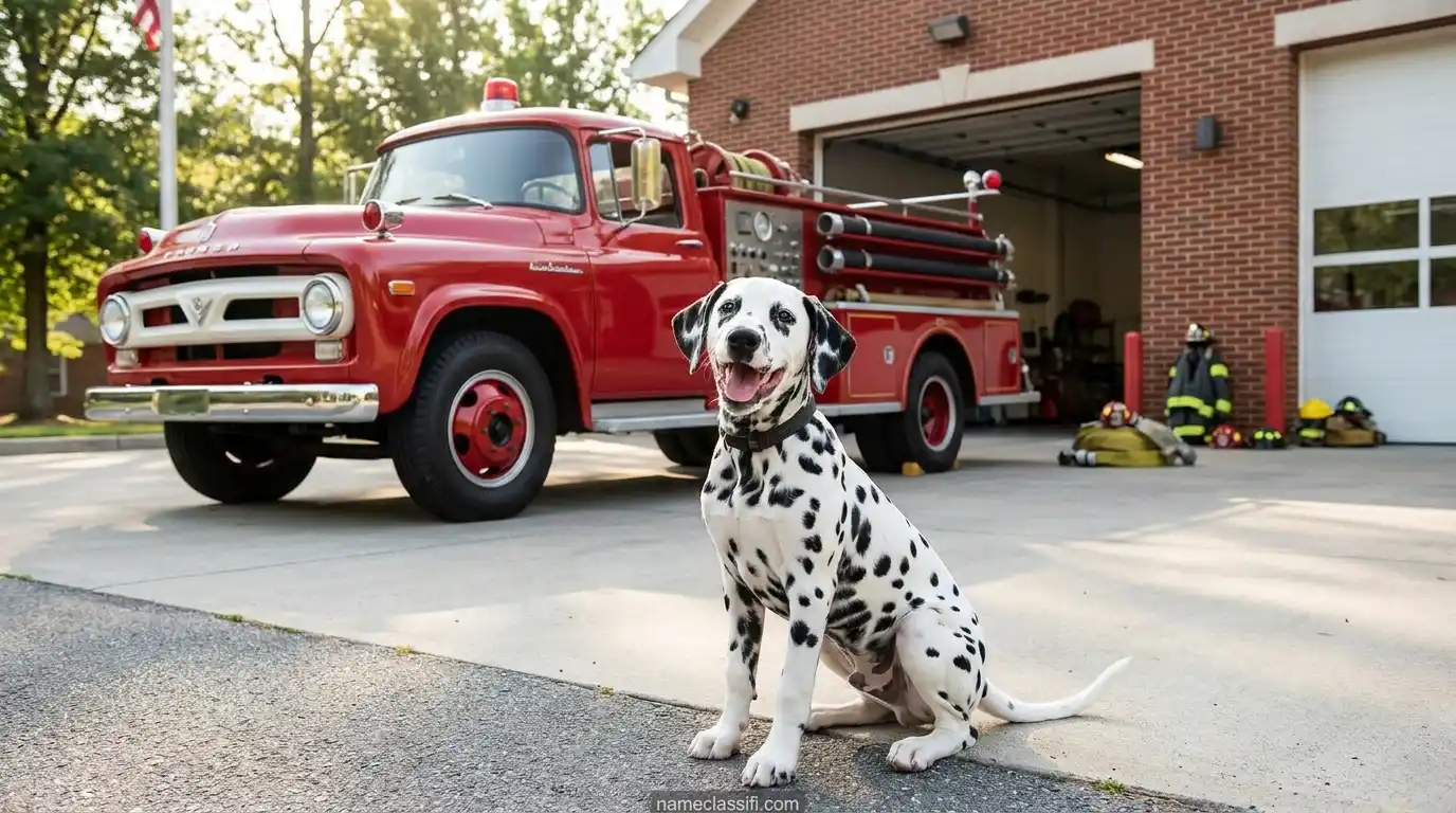 Firefighter Puppy Names