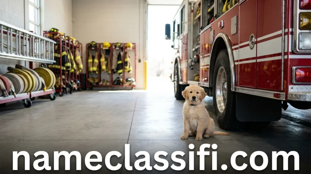 Firehouse and Rescue Puppy Names