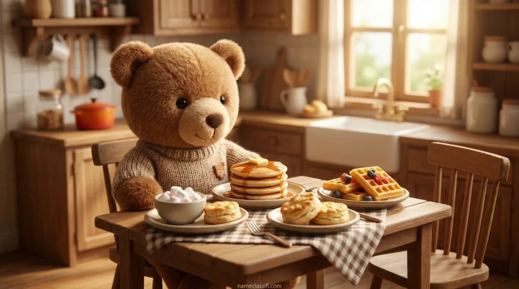 Food-Inspired Bear Names