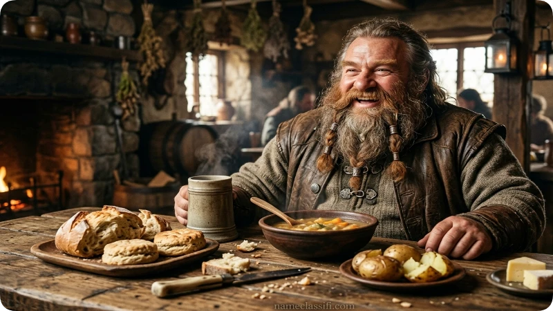 Food-Inspired Funny Dwarf Names