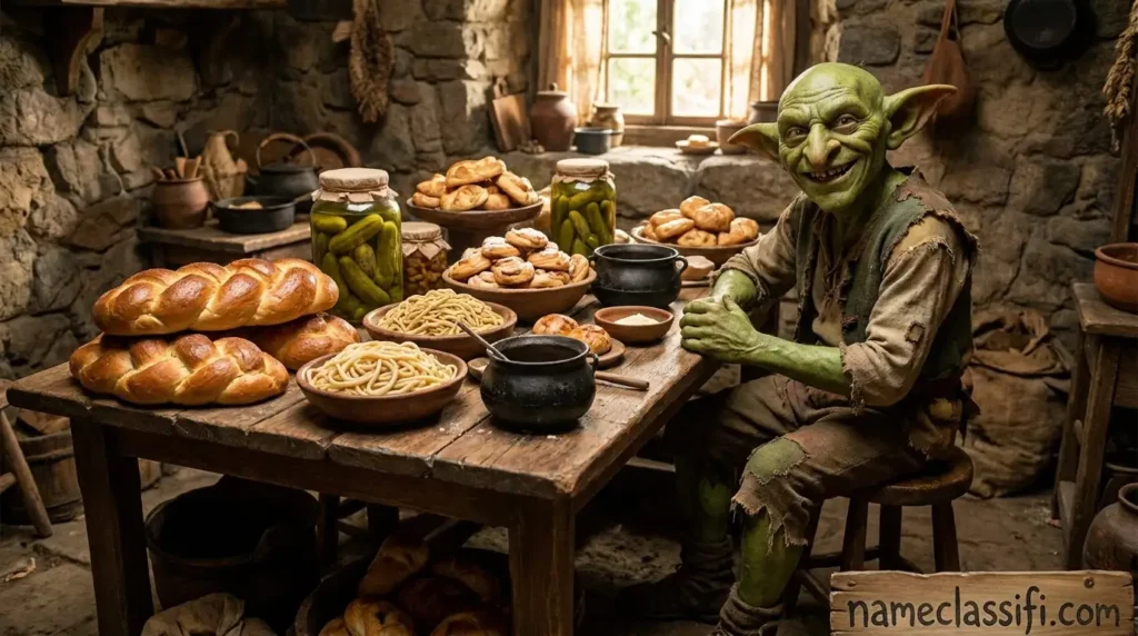 Food-Inspired Funny Goblin Names