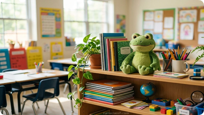 Frog Classroom Mascot
