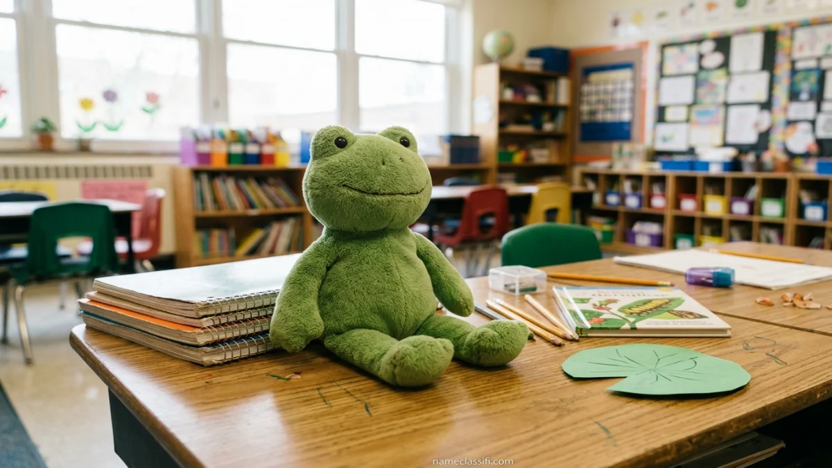 Frog Pun Names for Classroom