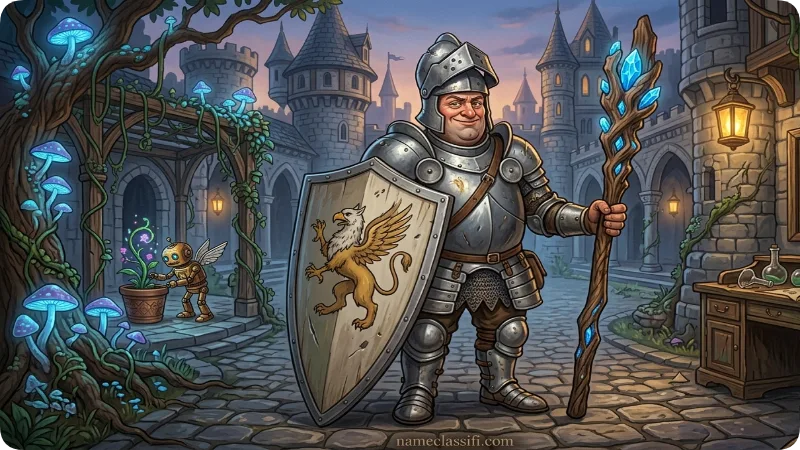 Funny Fantasy Knight