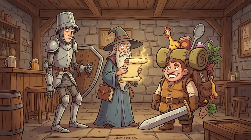 Funny Game Character Names