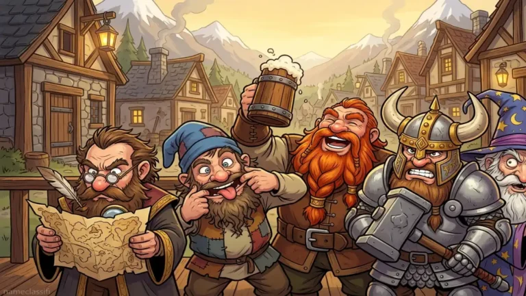 Funny Names for Dwarfs