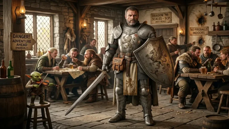 Funny paladin names
