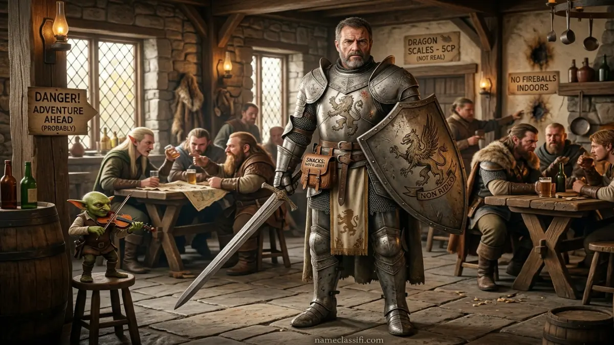 Funny paladin names