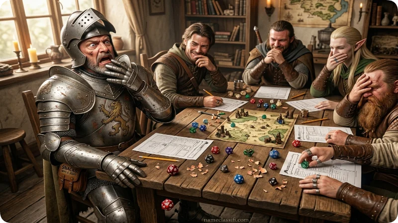 Funny Paladin RPG Names