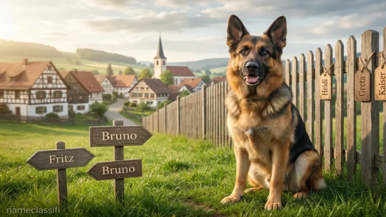 German Names for a Dog