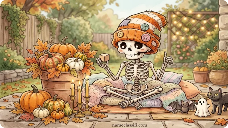 Halloween Skeleton Display