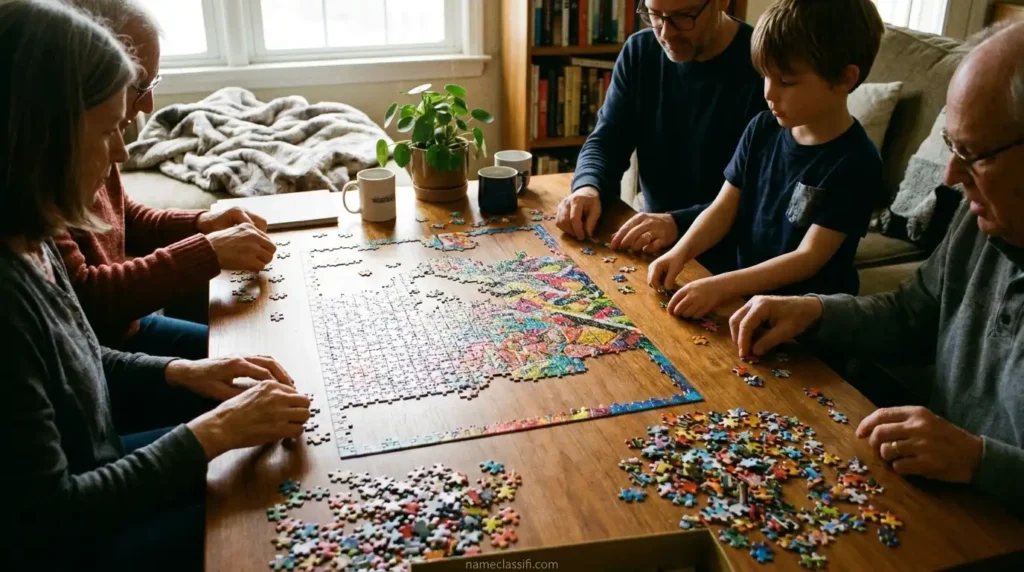 Jigsaw Puzzle Team Names