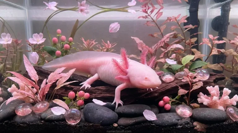 Pink Axolotl Names