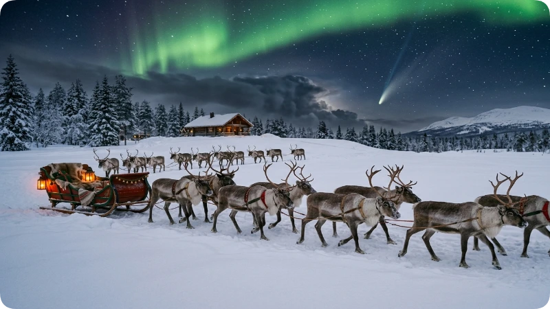 Santa Reindeer Name Meanings