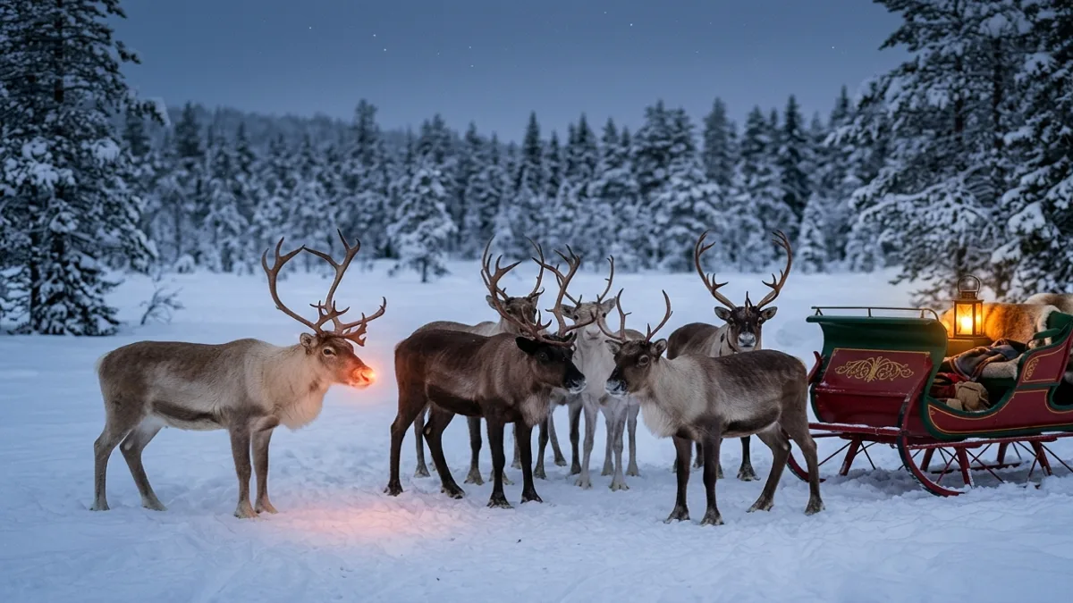 Santa’s Reindeer Names