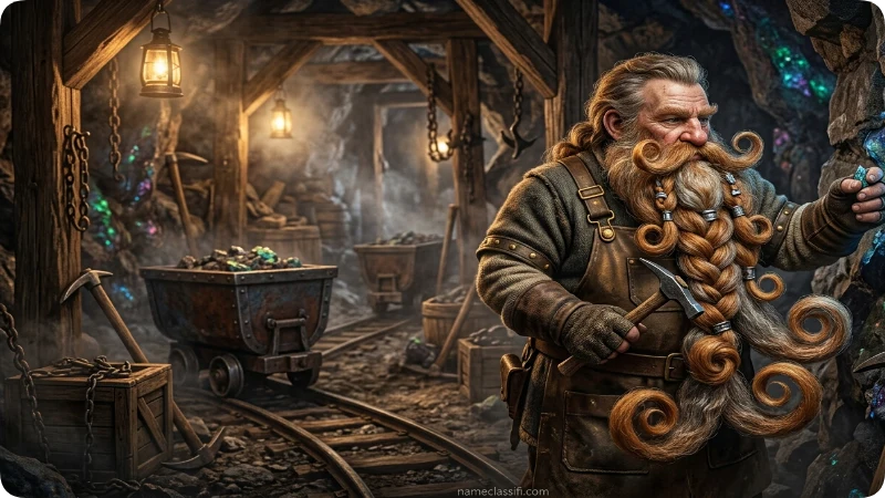 Silly Beard and Mining Names