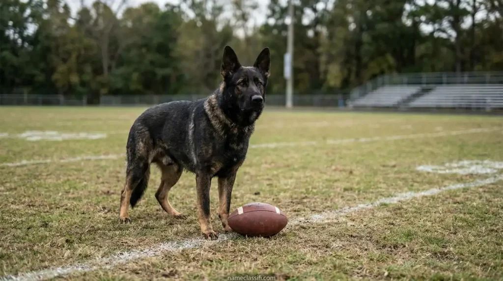 Strong Quarterback Dog Names